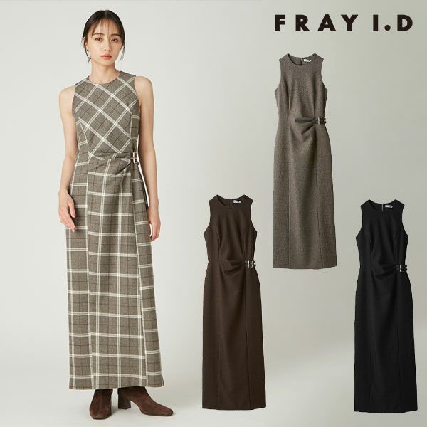 新作10%OFF】フレイアイディー FRAY I.D ワンピース 25秋冬 アメ