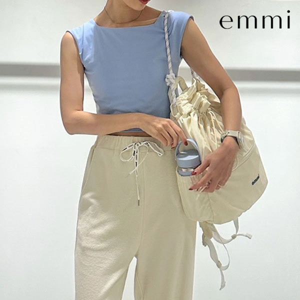 即納】エミ emmi バッグ 25秋冬 eco 撥水 emmiロゴマルチバックパック