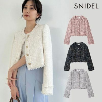 スナイデル SNIDEL アウター 25春夏 ツイードジャケット スナイデル SNIDEL アウター 25春夏 ツイードジャケット