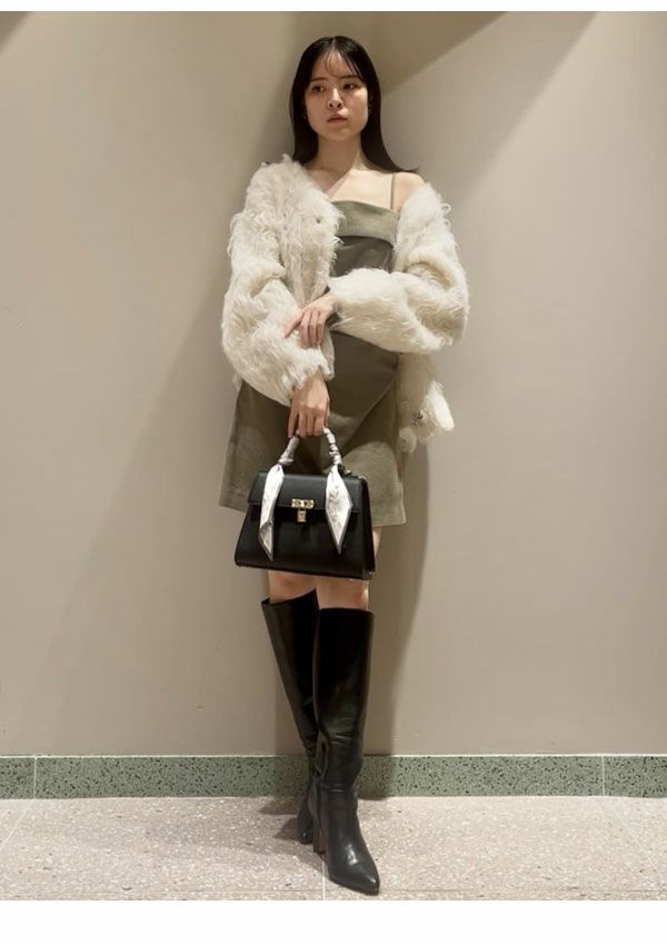 snidel レースカラーニットプルオーバー IVR スナイデル] レースカラー