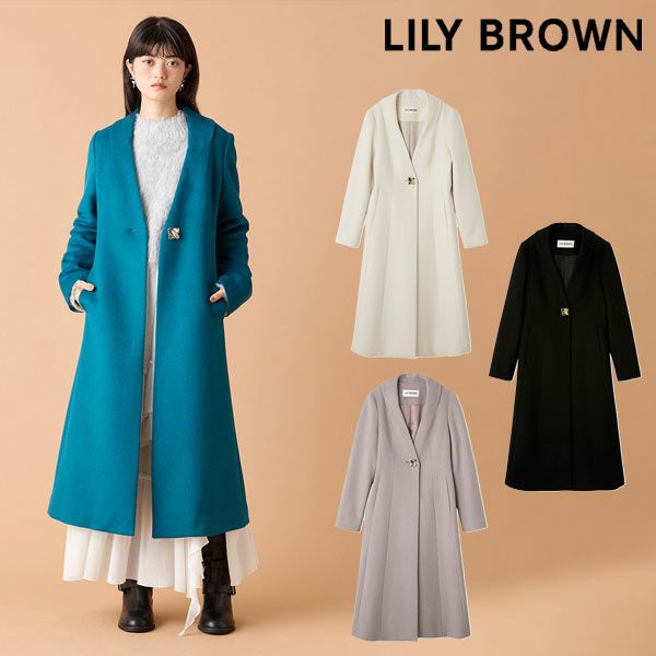 今期モデル　LILYBROWN リリーブラウン　チェスターコート　完売商品 LILY BROWN（リリーブラウン）の「【WEB限定サイズ】チェスター