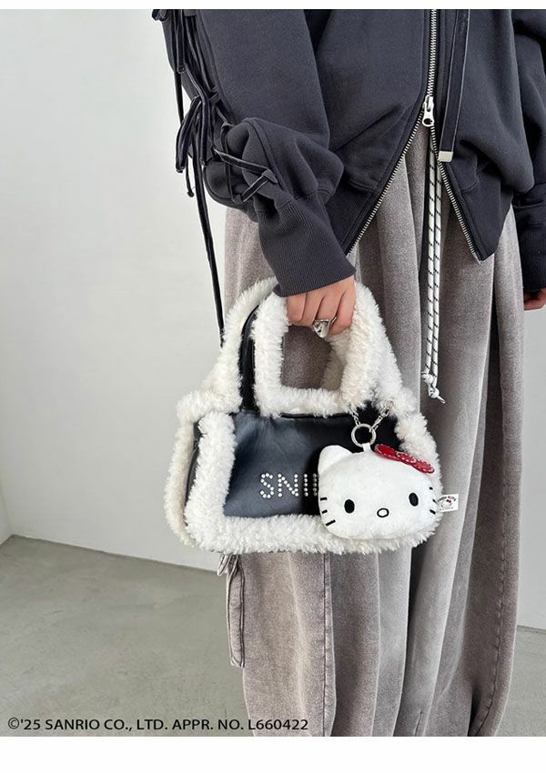 即納】 スナイデル SNIDEL バッグ 25秋冬 【HELLO KITTY】バッグ