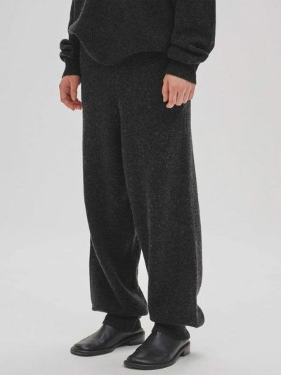 ウールジャージープルオーバー todayful TODAYFUL 「Wool Jersey Pullover」 size F color black 表情のある