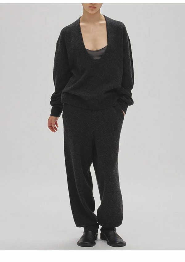 即納】トゥデイフル TODAYFUL 2025winter トップス Uneck Cashmere