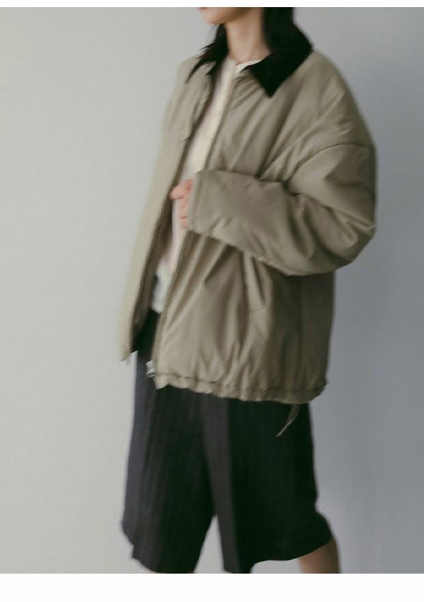 即納】 アンヌーク anuke 2026springsummer アウター Velour Collar