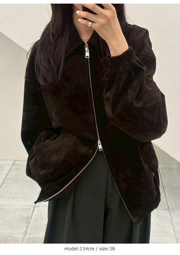 予約販売】トゥデイフル TODAYFUL 2026Prefall アウター Suede Zip